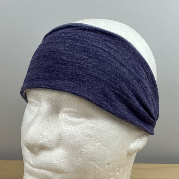 Lululemon Women’s Nulu Headband Hairband Reversible Purple OSFA - Picture 5 of 12